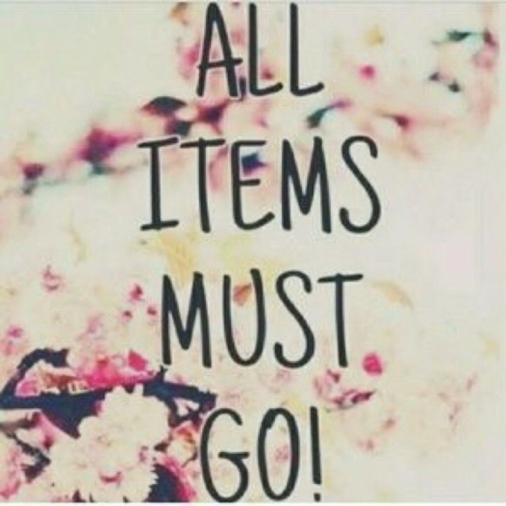 Clearing out closet!  Make me an offer!